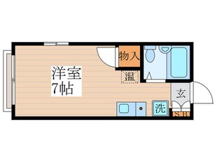 メゾンくるくまの物件間取画像